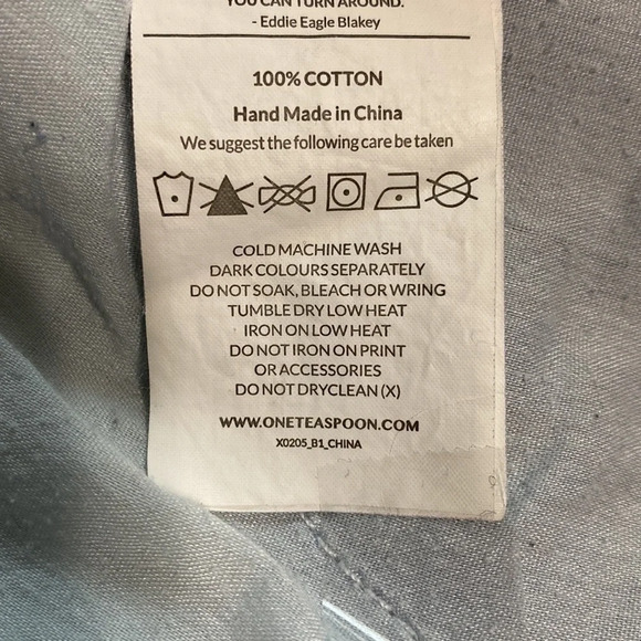 One Teaspoon Awesome Baggies Distressed Jeans Straight Leg Size 28 - Picture 12 of 12